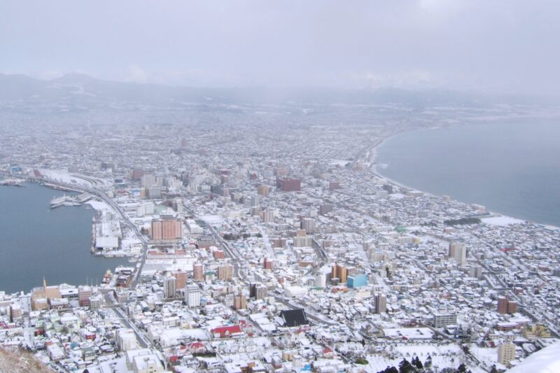 函館山から見る風景